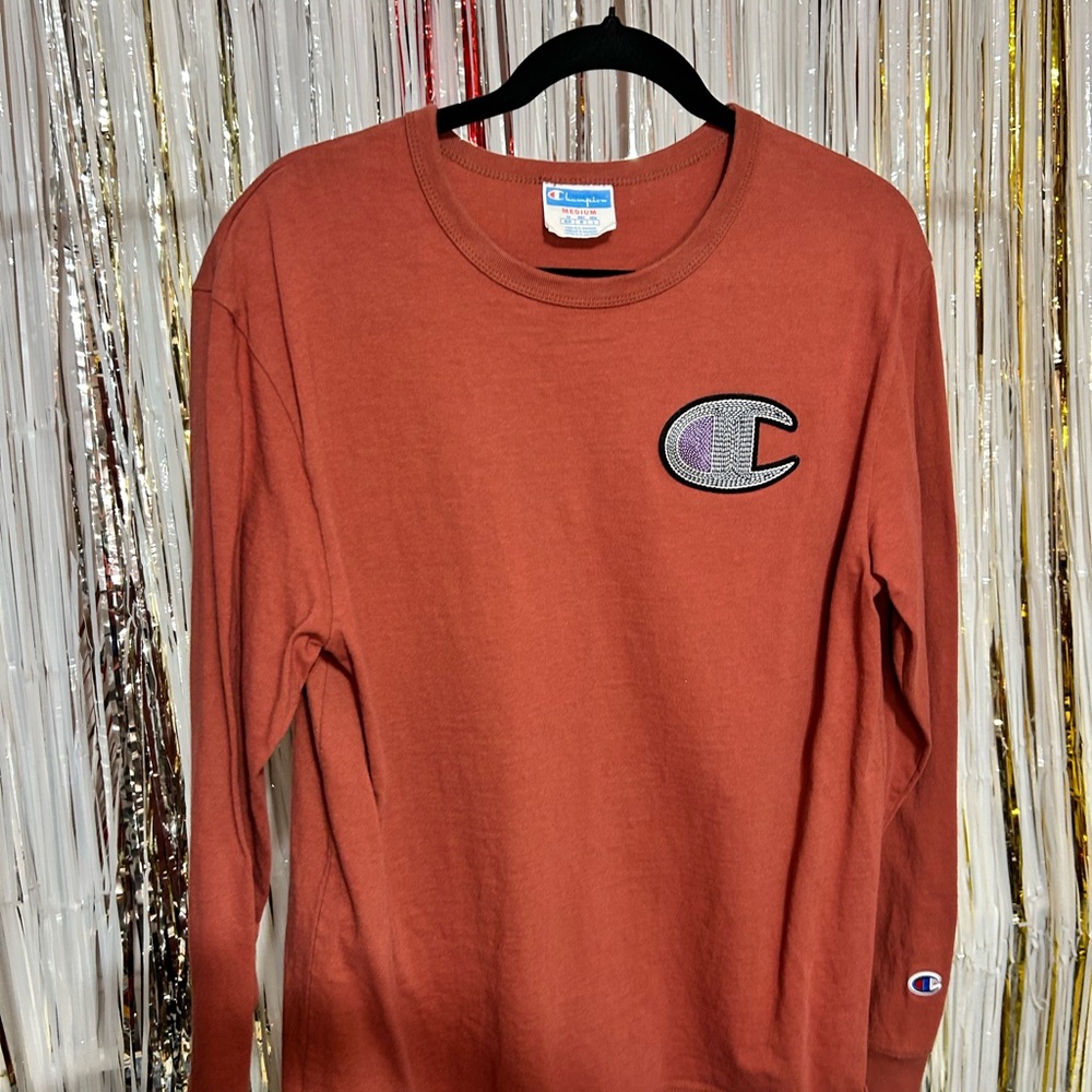 Champion Rust Long Sleeve Shirt